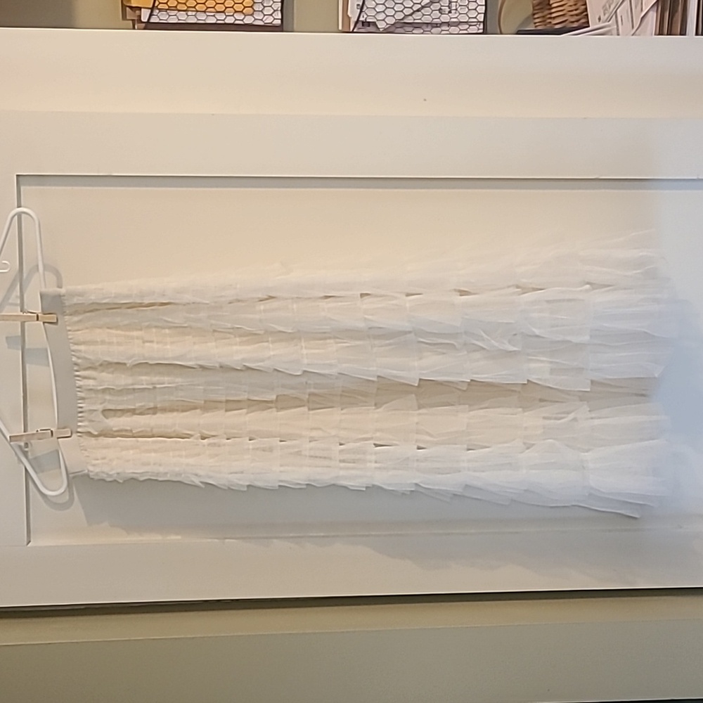 Cream Boutique tulle skirt sz XS